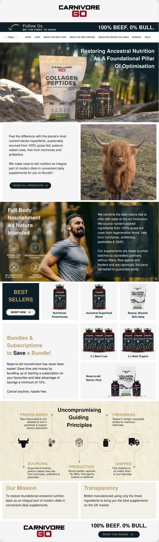 Carnivore Go — Amazon creative by AMZPRO