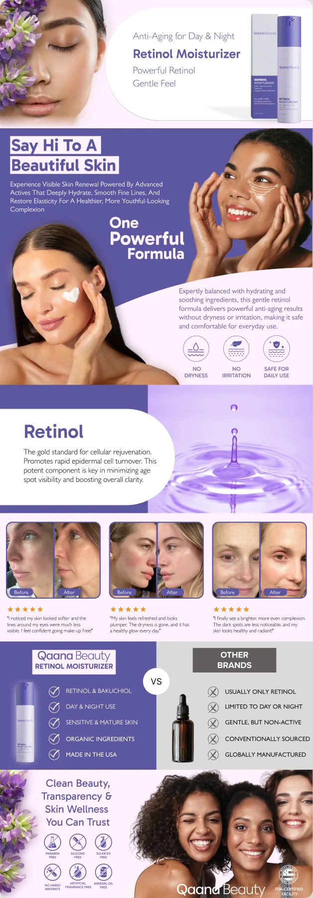 Qaana Beauty — Amazon creative by AMZPRO